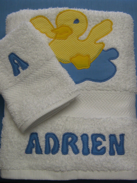 Towel Set with Name